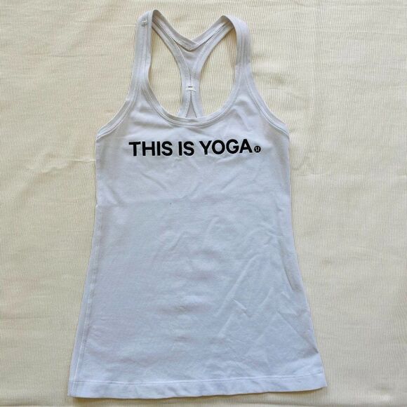 Lululemon Womens Tank Top Yoga Athletic Tback 4 - Picture 1 of 4